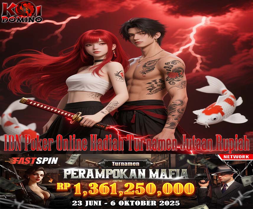 KOIDOMINO Platform Turnamen IDN Poker Online Terpercaya